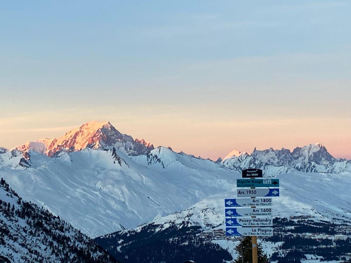 Alps Les Arcs 1950 Prince Des Cimes, Ski-In Out,Swimming Pool, Sauna, Shoes Dryer Bourg-Saint-Maurice Eksteriør bilde